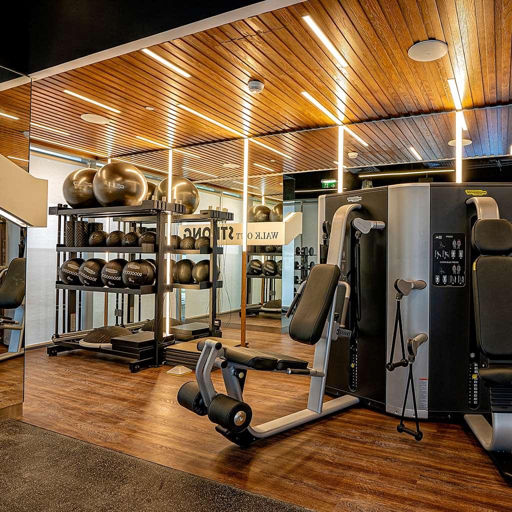The First Collection Dubai Business Bay酒店 设施 照片 Gym interior design