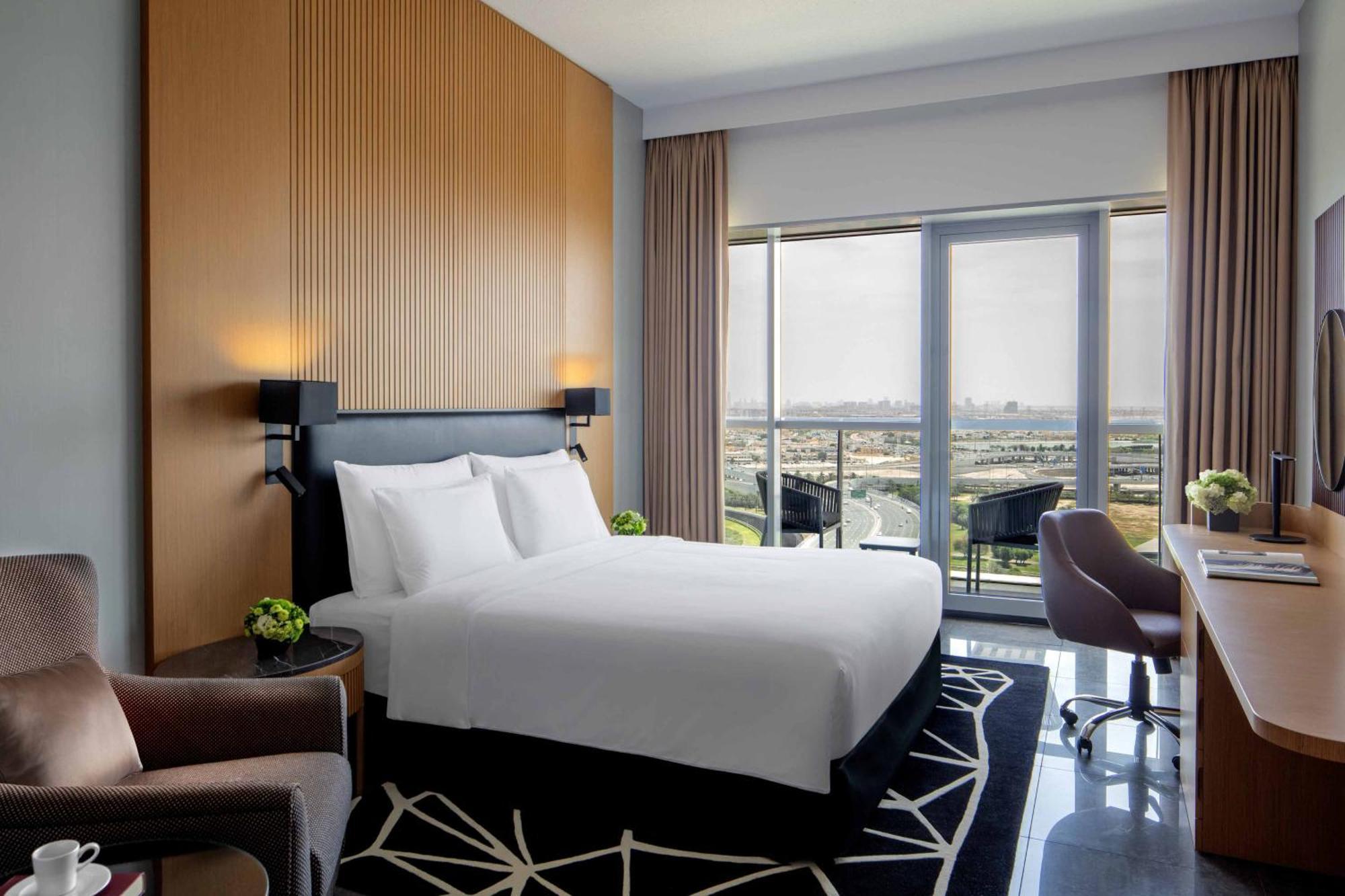 The First Collection Dubai Business Bay酒店 外观 照片 A room at the hotel